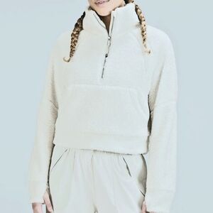 Lululemon Scuba Oversized Half-Zip Fleece Zip-Up | Size M/L Cozy & Stylish